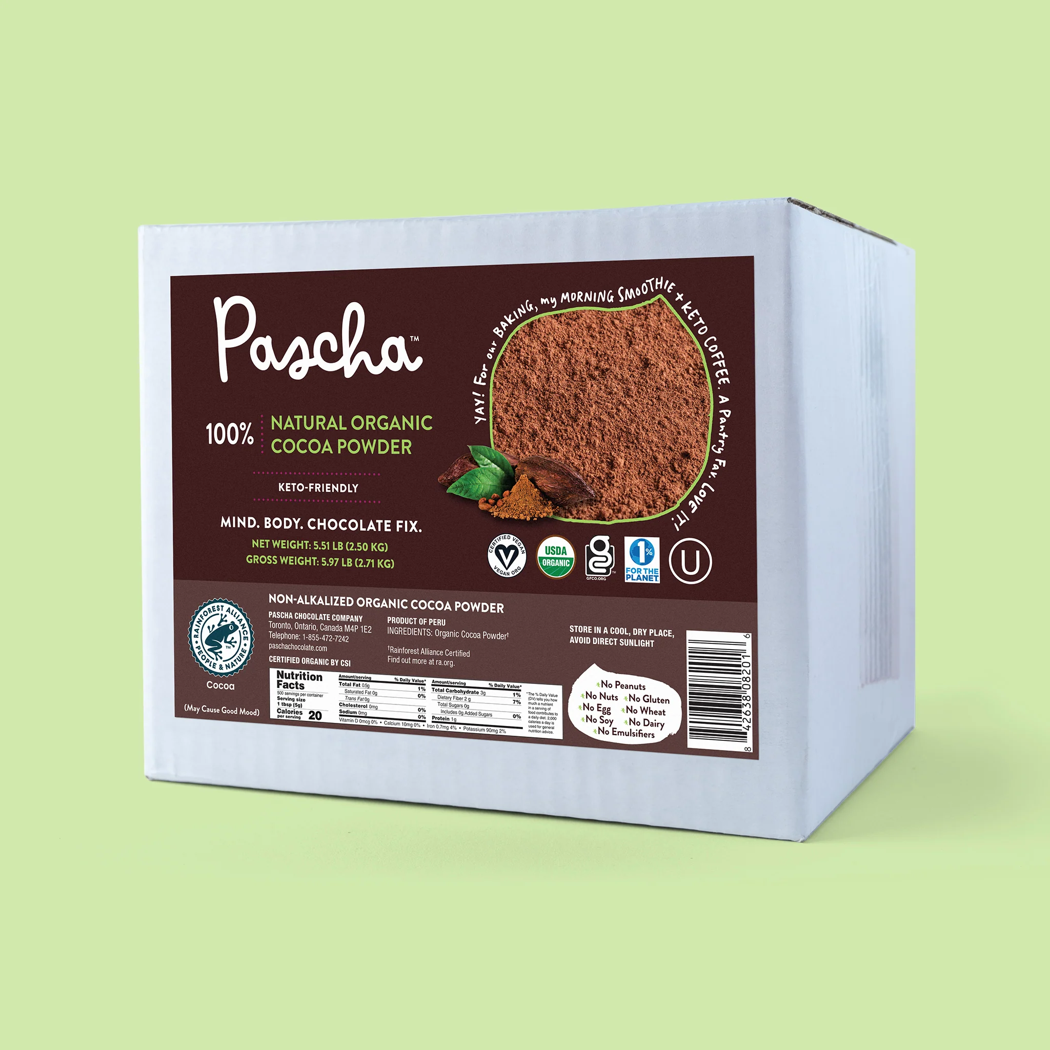 Bulk Keto Cocoa Powder - Natural, Organic, Sugar Free - Image 5