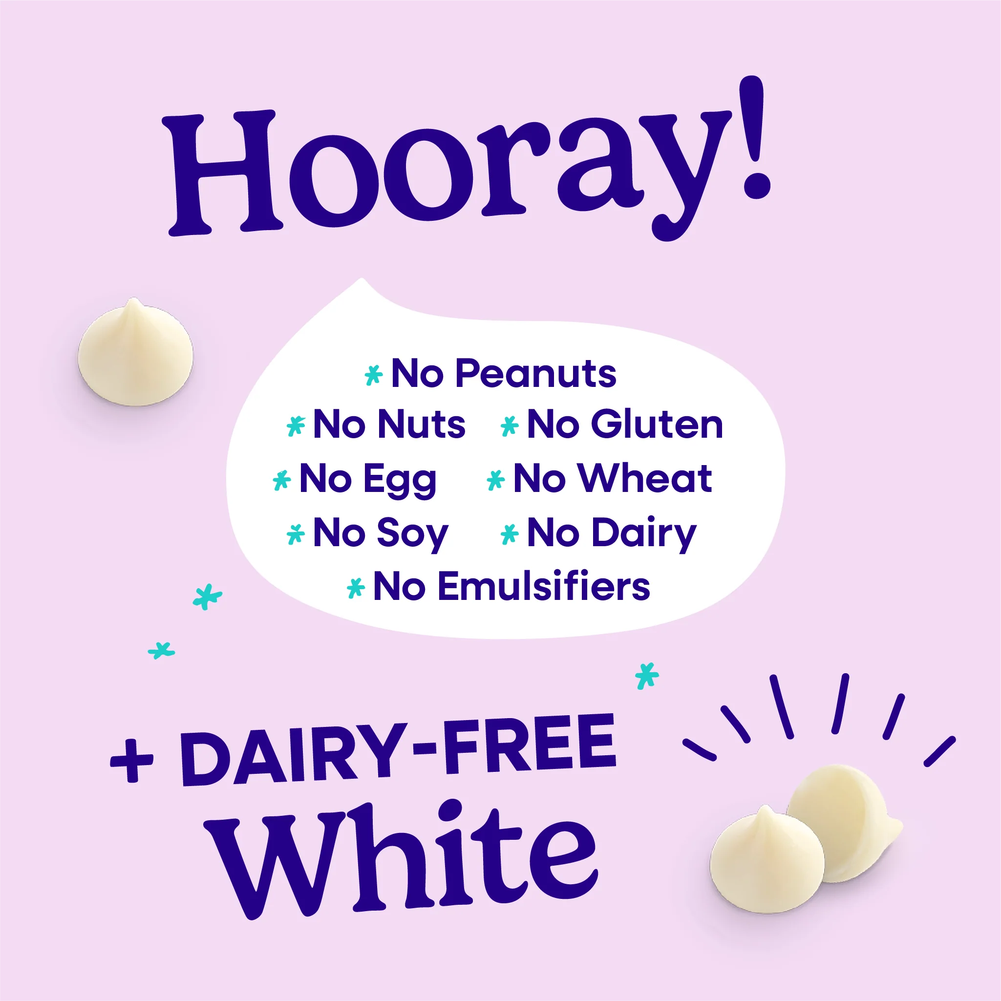 *OVERSTOCK SHORT-DATED SALE* Organic Vegan White Baking Chips (8 Bags) - Image 4